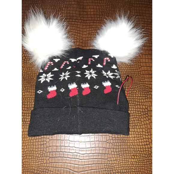 I'm on the Naughty List Winter Hat - Picture 2 of 3